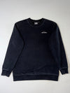 New Balance Black Washed Crewneck Sweatshirt – Mountain Logo  (S)