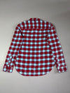 Hollister | Flannel Shirt Red Sky Blue | (S)