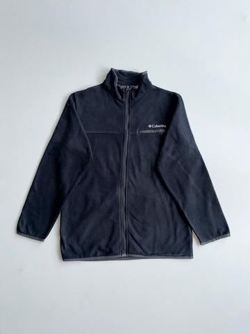 Columbia Black Full-Zip Fleece Jacket (M)