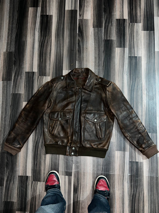 ZUltra Premium Original Leather Jacket (RARE) S/M