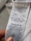 Nike White Block Spellout Logo Tee (2XL)
