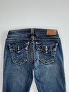 True Religion Dark Wash Flap-Pocket Jeans Women’s (W:28|L:41)