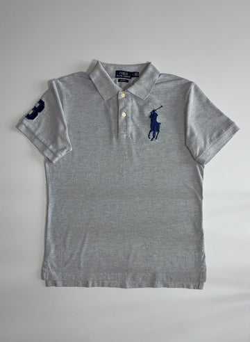 Polo Ralph Lauren Big Pony Custom Fit Polo – Heather Grey (L)