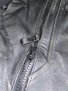 Harley-Davidson Watt Slim Fit Leather Moto Jacket Black | CE Armored | Mesh Lined (XL)