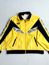 Vintage Puma Yellow Black Colour Block Track Jacket  women’s (XL)