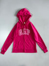 Gap Zip Hoodie Hot Pink Arch Logo Women’s (S/M)