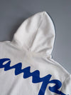 Supreme x Champion Big Script Hoodie White (M)