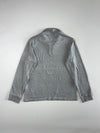 Timberland Regular Fit Quarter-Zip Long Sleeve Polo Sweatshirt — Heather Grey |(M)