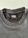 NBA Miami Heat Faded Black Graphic Crewneck Sweatshirt (XL)