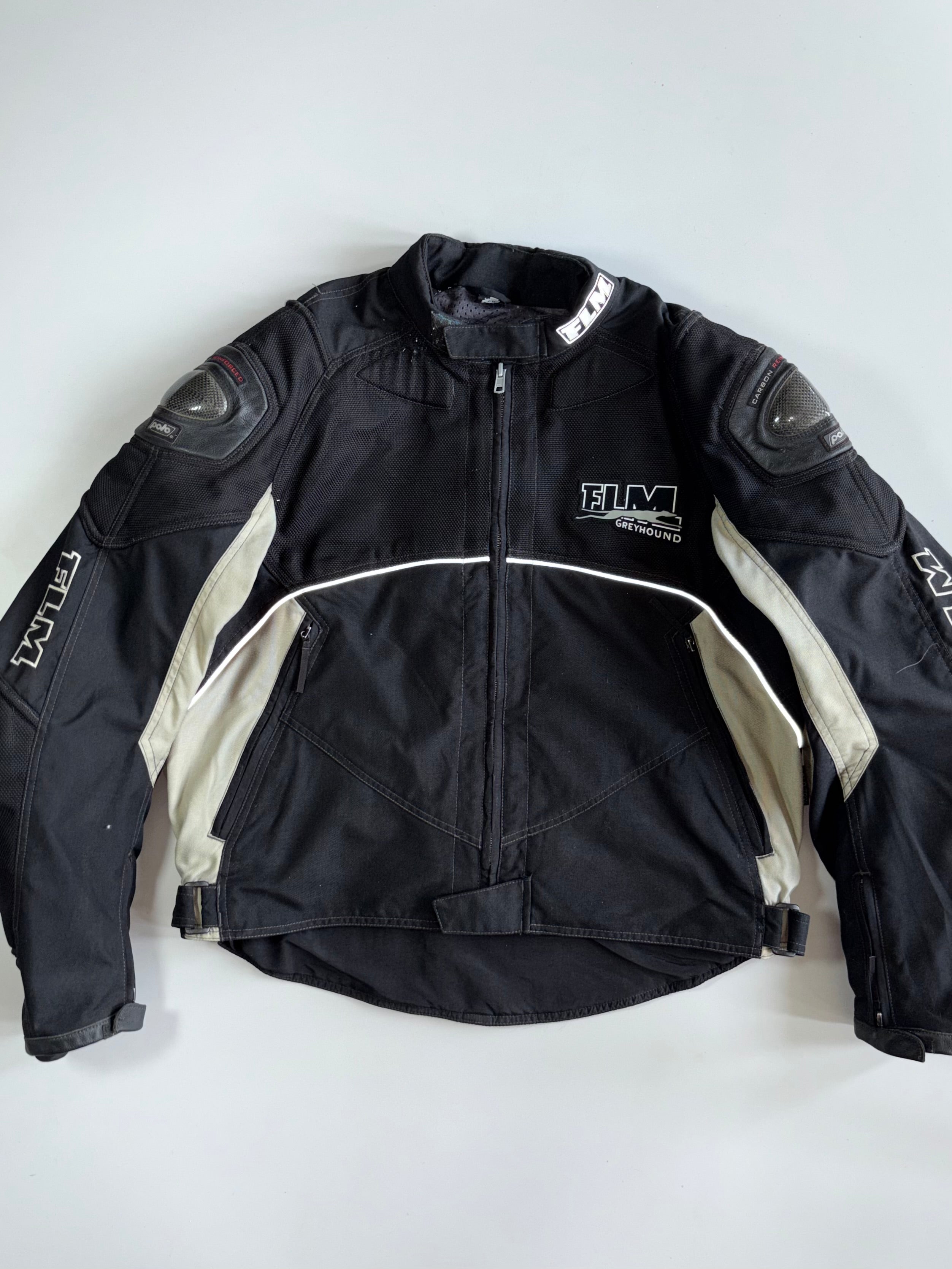 FLM Greyhound | Textile Moto Jacket with Carbon Armor (Paded)(XL