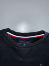 Tommy Hilfiger | Classic Flag Logo Crewneck Sweatshirt | Black (S/M)