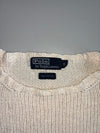 Polo Ralph Lauren Chunky Knit Cotton Sweater – Cream(XL)