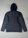 Under Armour Threadborne Fleece Hooded Half-Zip Pullover — Charcoal Grey (L)