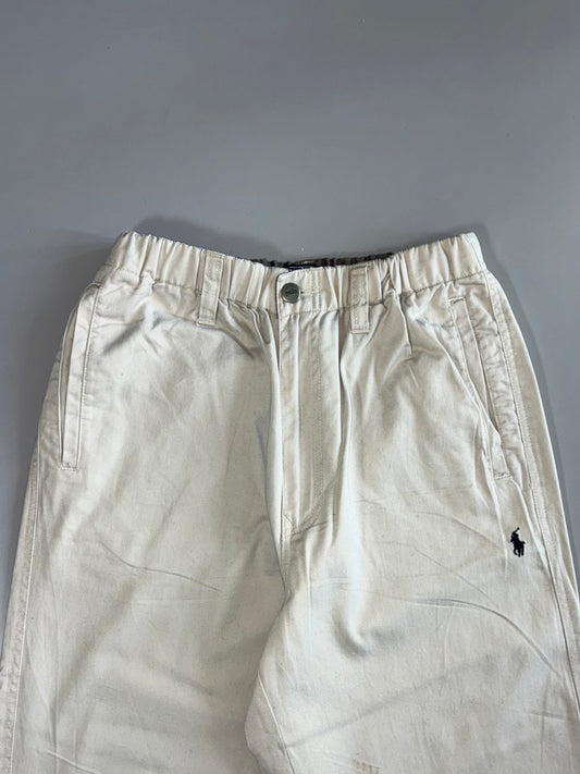Vintage Polo Ralph Lauren Polo Sport Cream Chinos (W:26 |L:39)