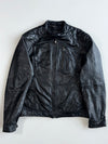 Conbipel Black Leather Jacket(L)