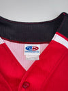 Athletic Knit "Regulators" #7 Red Black Sleeveless Baseball Jersey  (S)