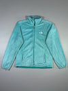 The North Face Teal Sherpa Fleece Full-Zip Jacket (XL)