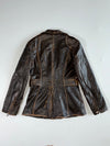 Vintage Premium Original Bomber Leather Jacket Women’s (S)