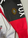 Fox Racing Full Face Mask Zip Hoodie Red White Black  (S)