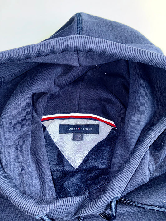 Tommy Hilfiger Pullover Hoodie – Navy Blue S)