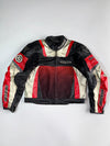 Vintage Dainese Premium Original Pure Italian Leather Racing Jacket (Paded)(XL)