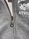 Roots Athletics Canada Grey Marl Full-Zip Hoodie (XL)