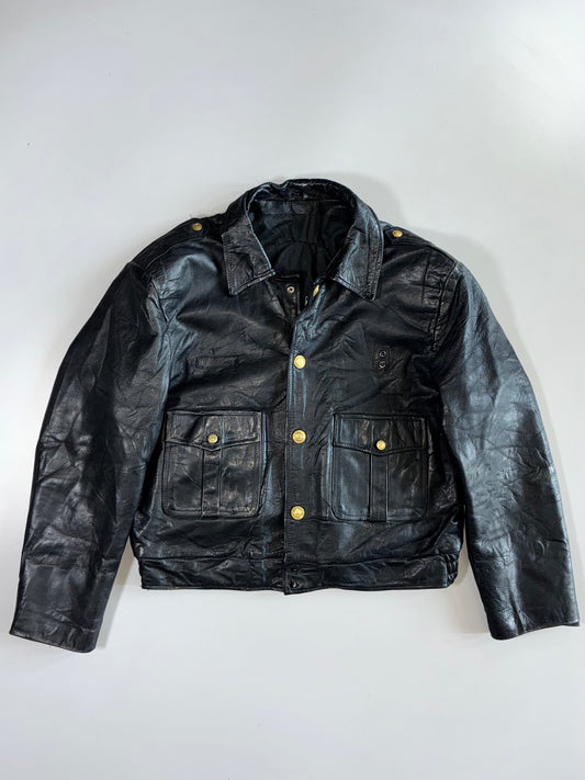 Super Premium Original Heavy Leather Jacket (2XL)