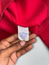 Roots Canada Embroidered Quarter Zip Sweatshirt Red (XL)