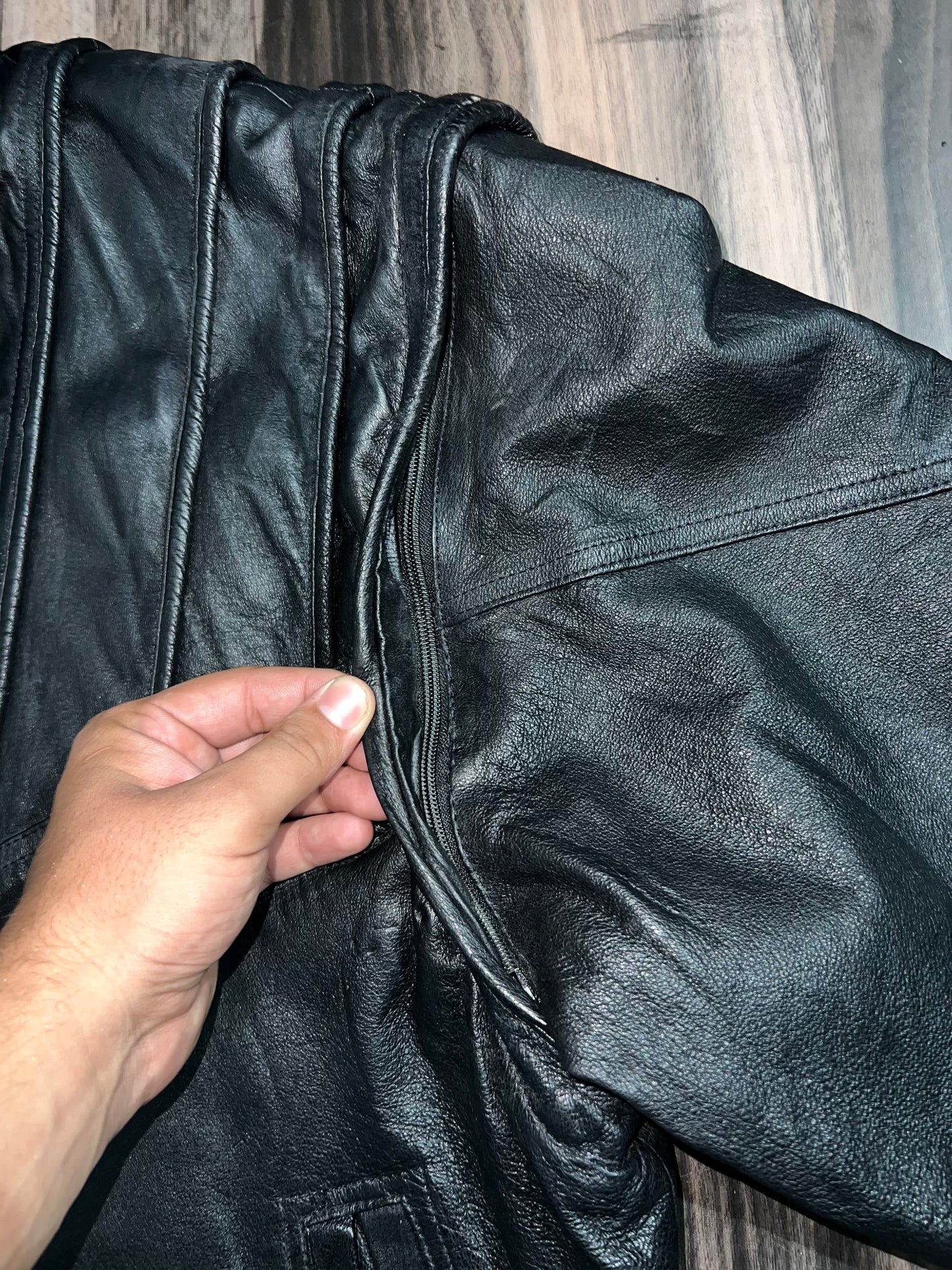 ZDETACHABLE ARMS* Original leather (2XL/3XL)