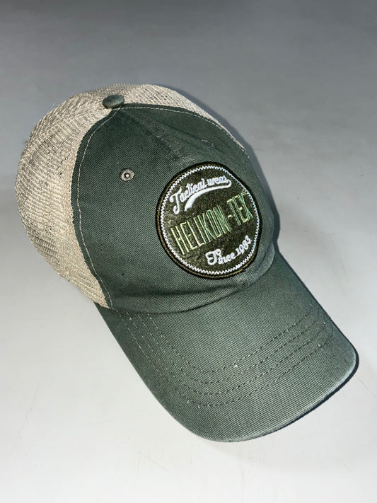 Helikon-Tex Tactical Wear Olive Trucker Mesh Cap (Adjustable)