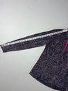 Vintage The North Face Pink Speckled Quarter Zip Fleece (XXS)