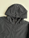 Vintage Adidas Black Longline Hooded Puffer Jacket (XL)