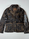 Timezone  Brown Field Jacket – Four Pocket Brass women’s Hardware | (XS/S)