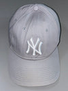 NY Yankees Cap – Grey New Era 9FORTY (Adjustable)