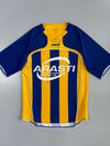 JAKO | ARASTI Football Jersey | Blue/Yellow Stripe (S)