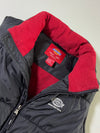 Dickies Since 1922 Padded Fleece-Lined Puffer Vest – Black/Red (S)