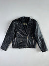 The Leather Ranch Belted Moto Jacket (S/M)
