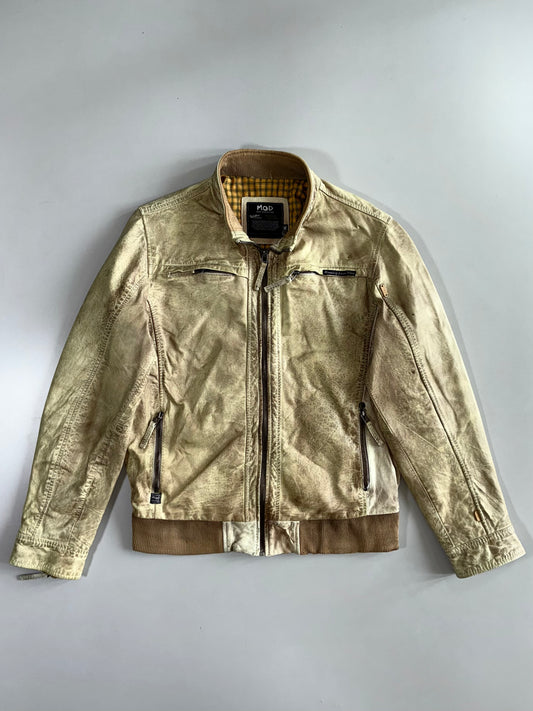 Miracle Of Denim Premium Original Leather Jacket (M)