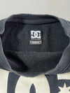 DC Shoes Co USA Star Logo Crewneck Sweatshirt — Black / White (M)