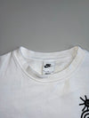 Nike | White Sun Rainbow Embroidered Crewneck | (M)
