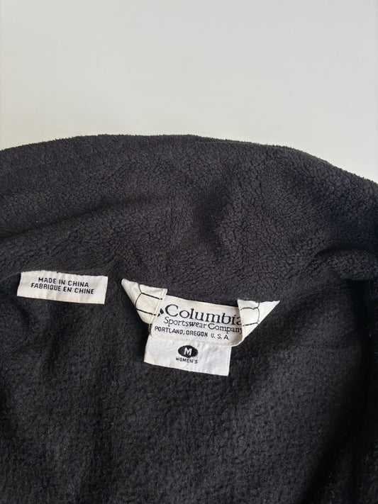 Columbia Titanium Black Fleece Full-Zip Jacket Women’s (M)