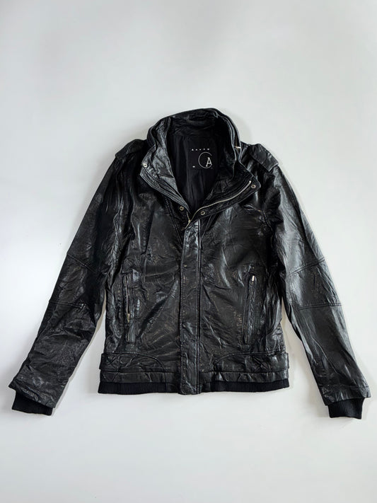 Andew Premium Original Leather Jacket (S)
