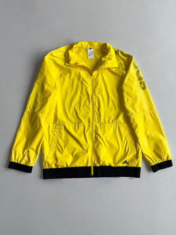 Adidas Big Logo Sleeve Windbreaker Jacket – Yellow/Black (M)