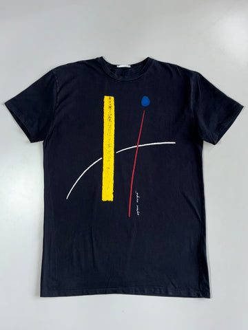 Zara Abstract Art Graphic Tee (XL)