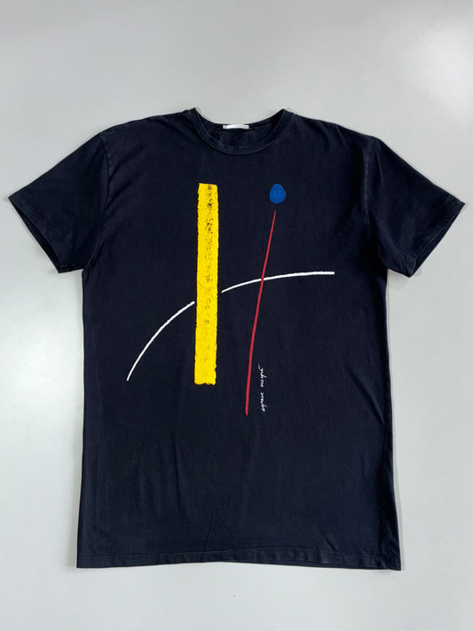 Zara Abstract Art Graphic Tee (XL)