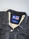 ZVintage NFL Las Vegas Raiders Ultra RARE Hard Cotton Jacket (L)
