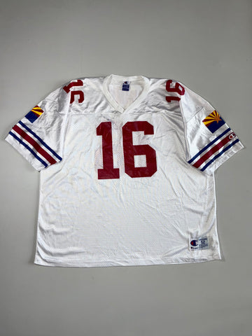Vintage Arizona Cardinals NFL Champion #16 Football Jersey – White (4XL/5XL)