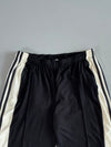 Adidas Originals Track Pants – Black x Cream Stripe (W:32|L:38)