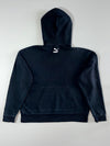 Puma | Black Retro Logo Hoodie  (L/XL)