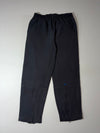 Vintage Reebok Black Nylon Track Pants – Mesh Lined, Ankle Zip – (W:31) (L:40)